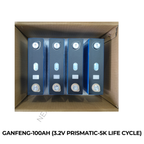 GANFENG-100AH (3.2V PRISMATIC-5K LIFE CYCLE)