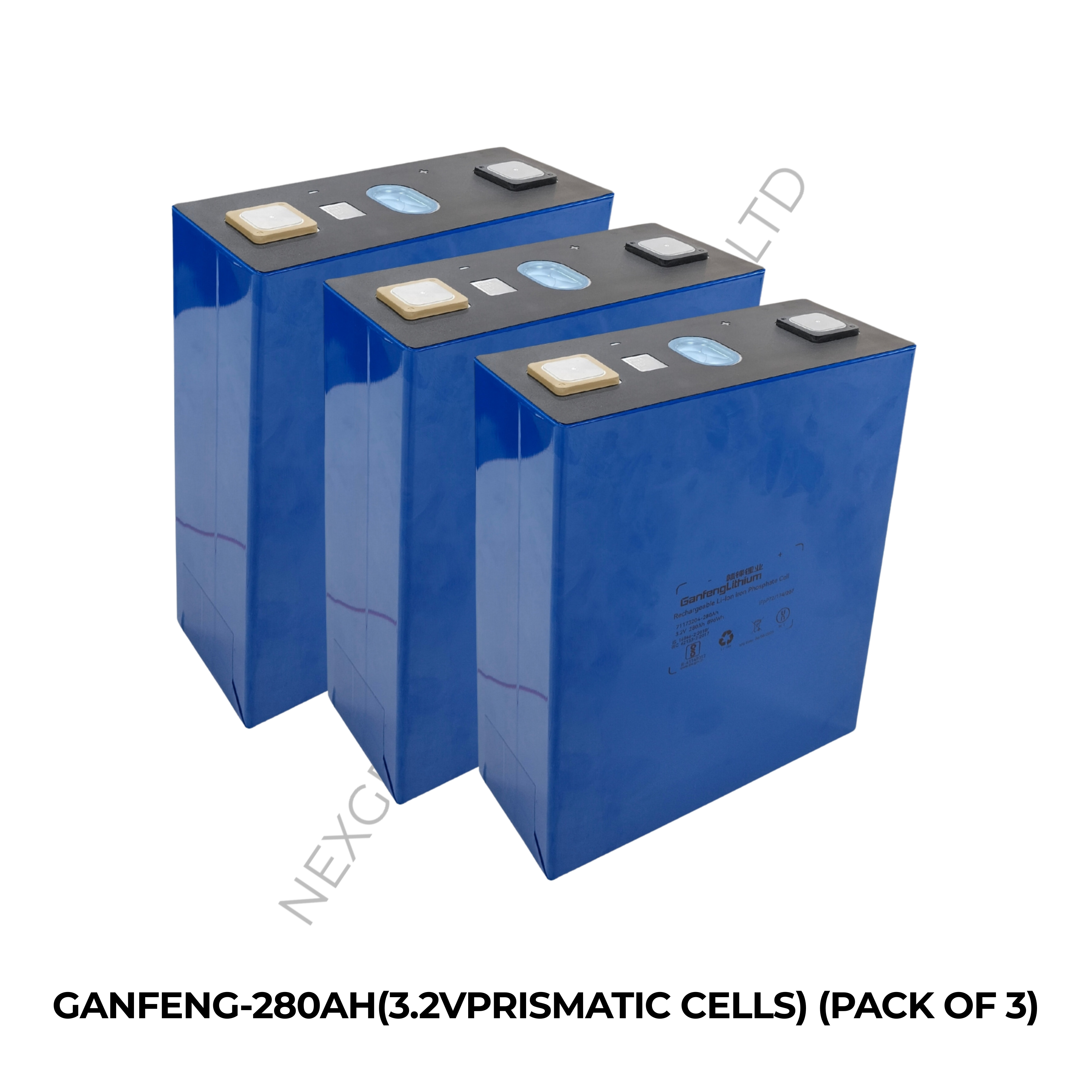 GANFENG-280AH(3.2VPRISMATIC CELLS) (PACK OF 3)