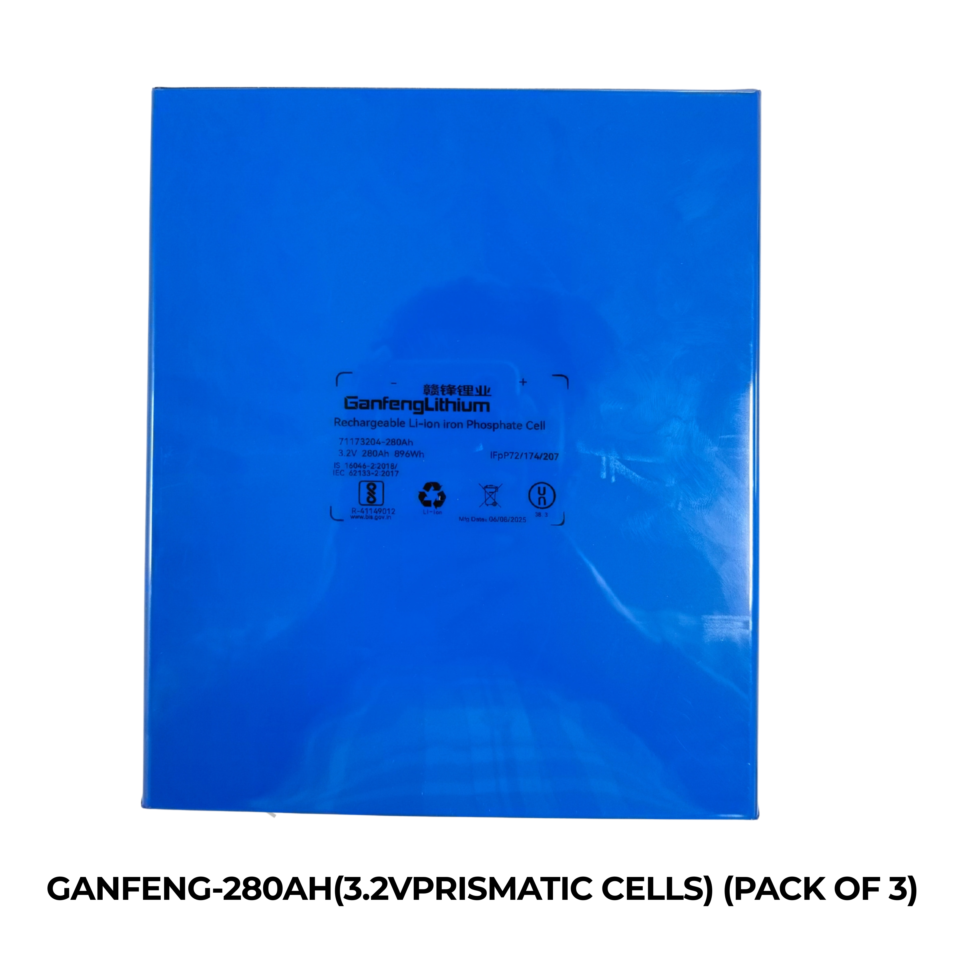 GANFENG-280AH(3.2VPRISMATIC CELLS) (PACK OF 3)