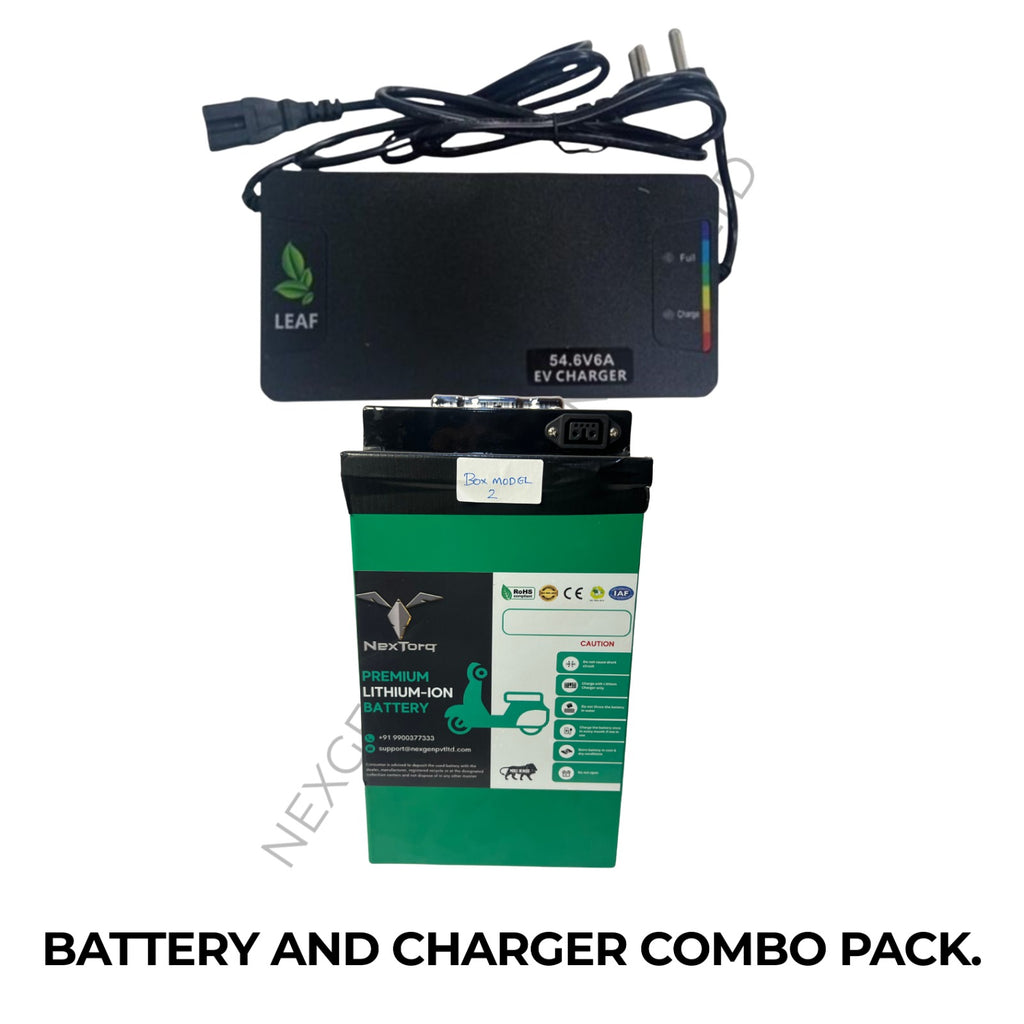 LFP BATTERY (76.8V 60AH) + CHARGER (84V+10A)