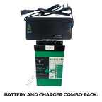 LFP BATTERY (76.8V 60AH) + CHARGER (84V+10A)