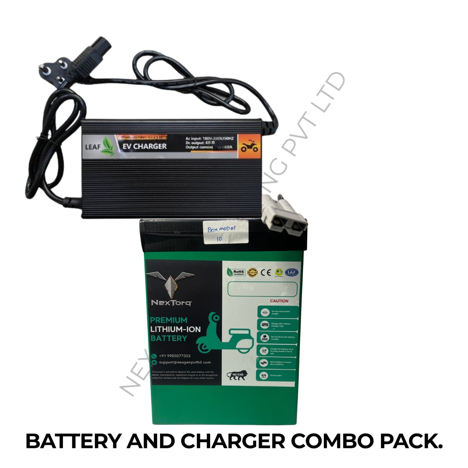 LFP BATTERY (48V 60AH) + CHARGER (54.6V+10A)
