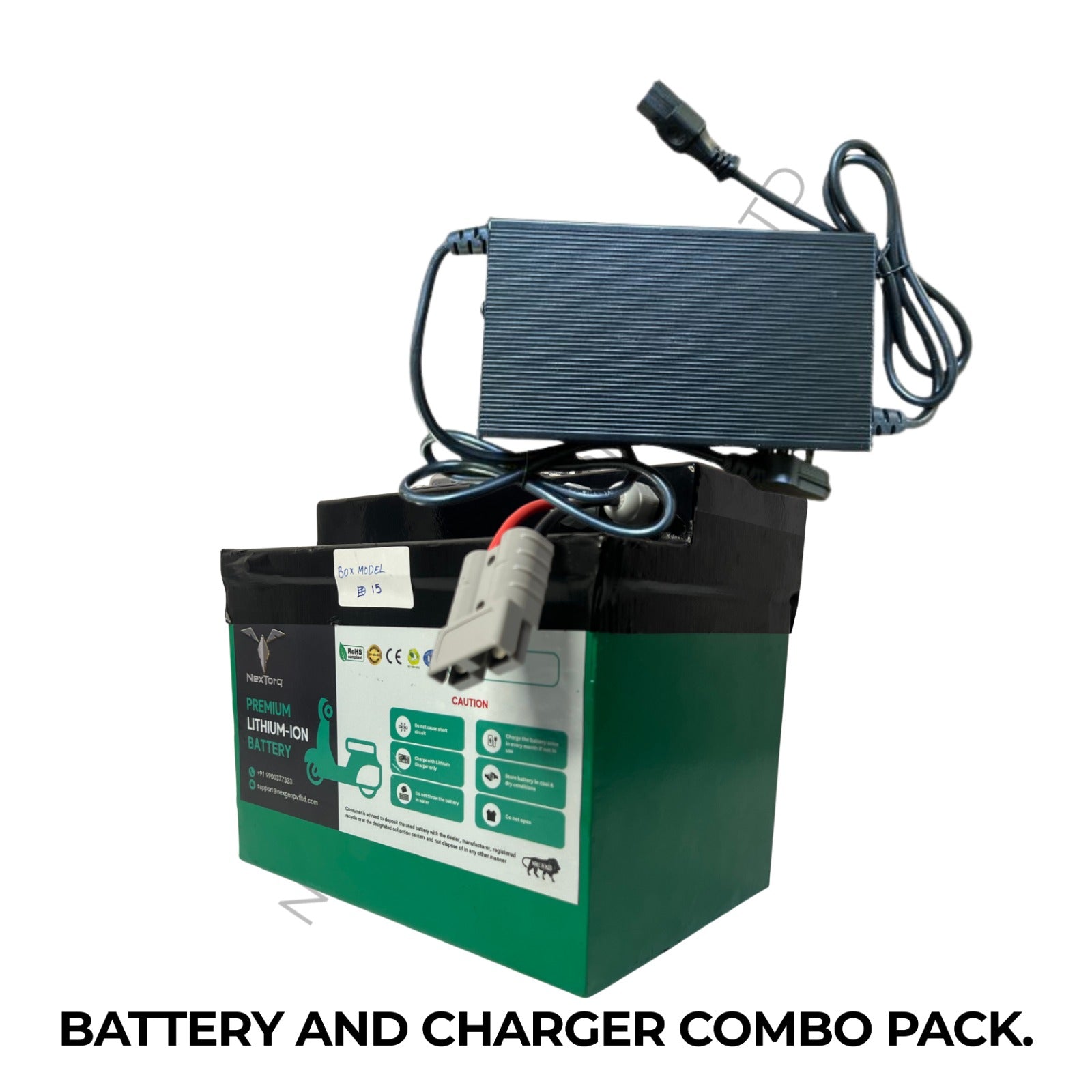 LFP BATTERY (48V 54AH) + CHARGER (54.6V+10A)