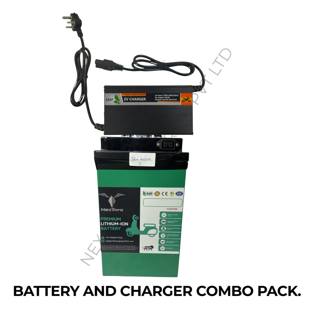 LFP BATTERY (48V 96AH) + CHARGER (54.6V+10A)