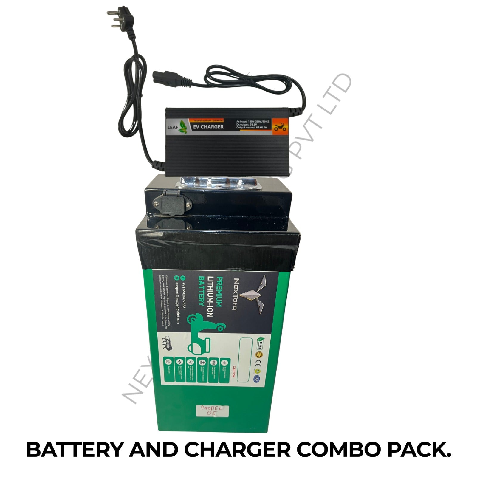 LFP BATTERY (48V 24AH) + CHARGER (54.6V+6A)