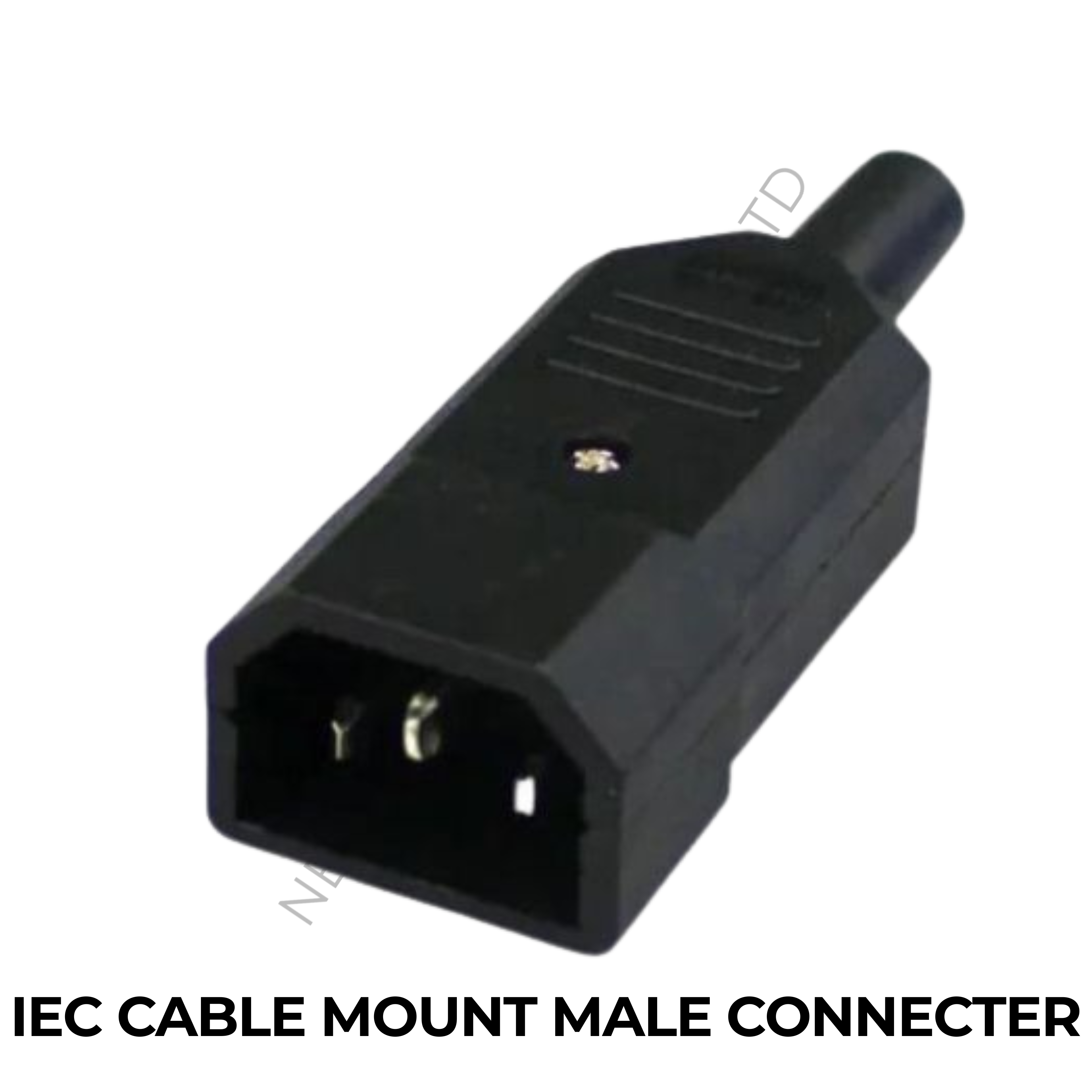 IEC CABLE MOUNT MALE CONNECTER