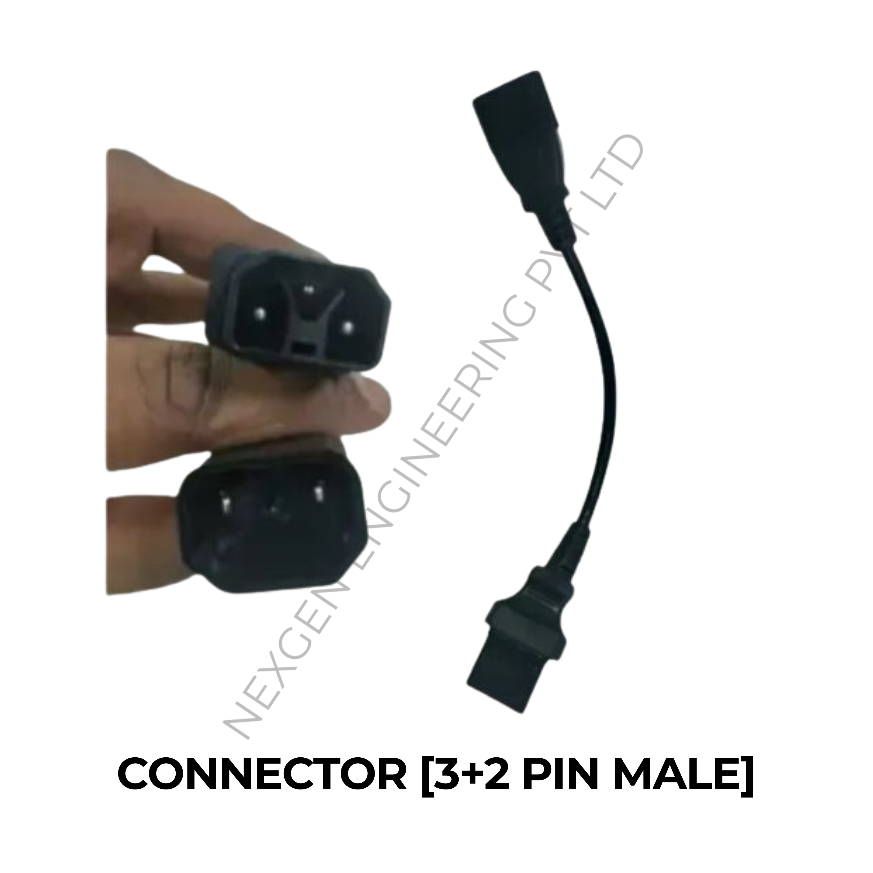 CONNECTOR [3+2 PIN MALE]