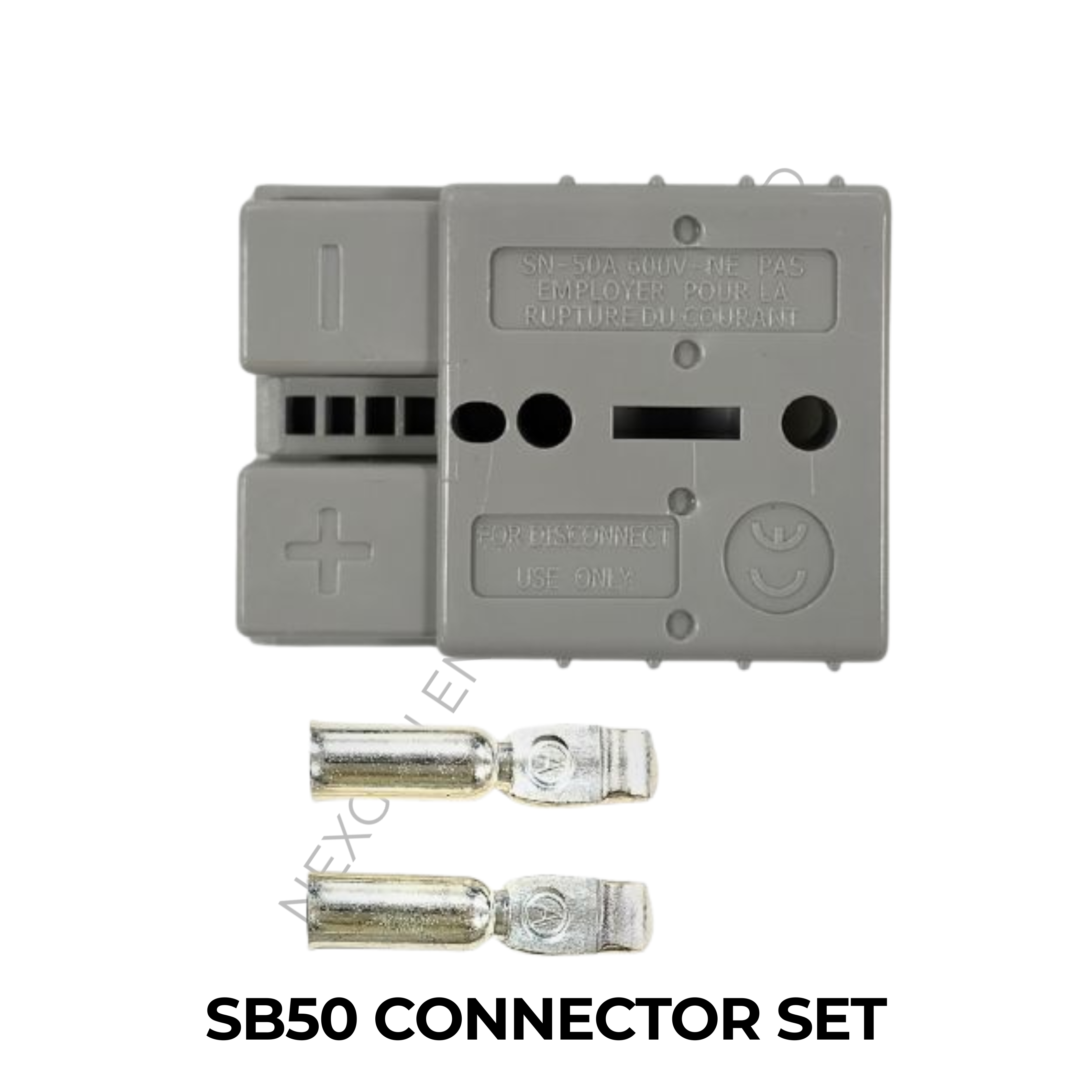 SB50 CONNECTOR SET WITH 10/12THIMBLE(9.50 GRAM)