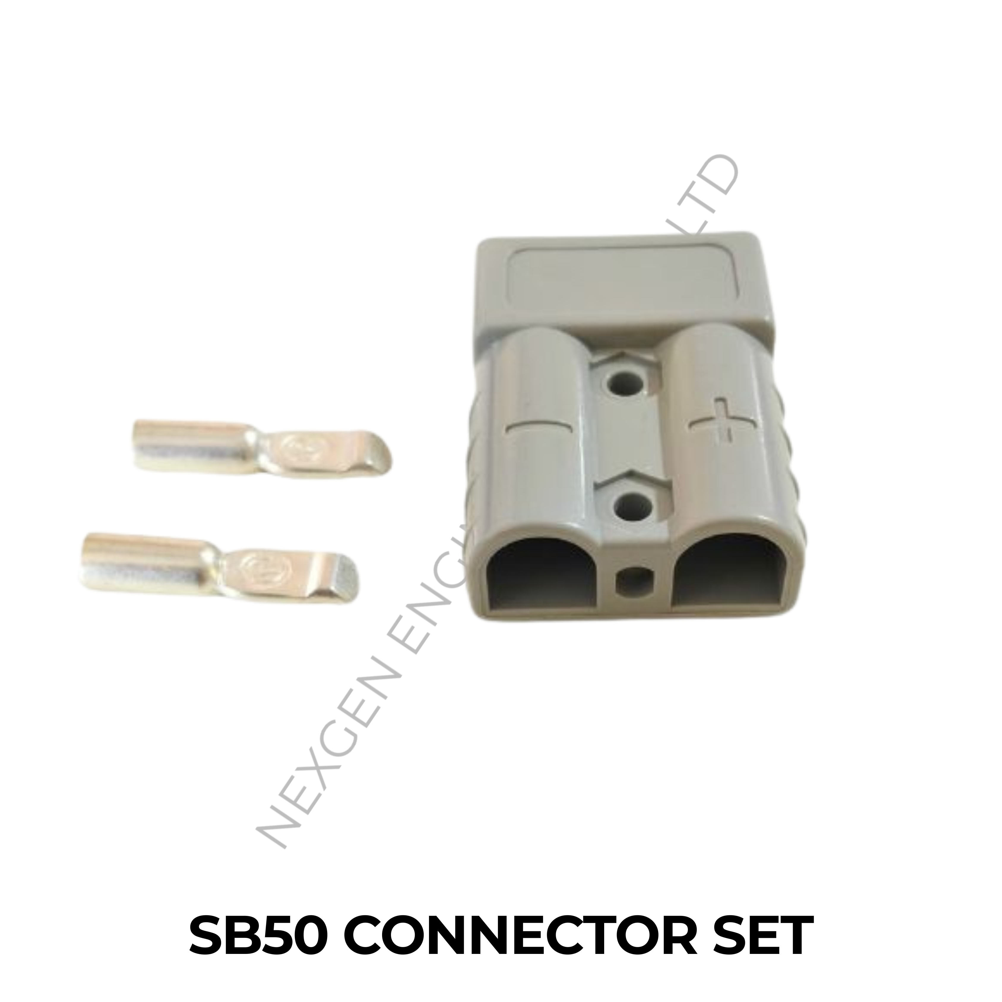 SB50 CONNECTOR SET WITH 10/12THIMBLE(9.50 GRAM)