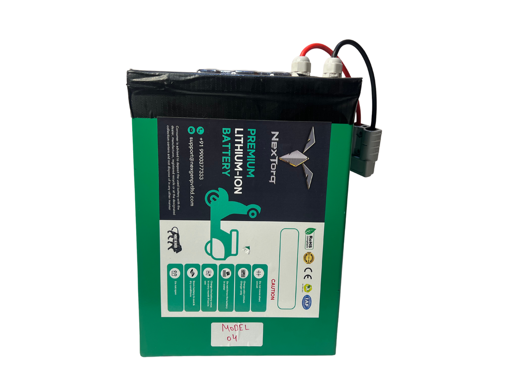 NexTorq NMC (13S) 48V 40AH   EV Battery Pack (235x180x195 mm)