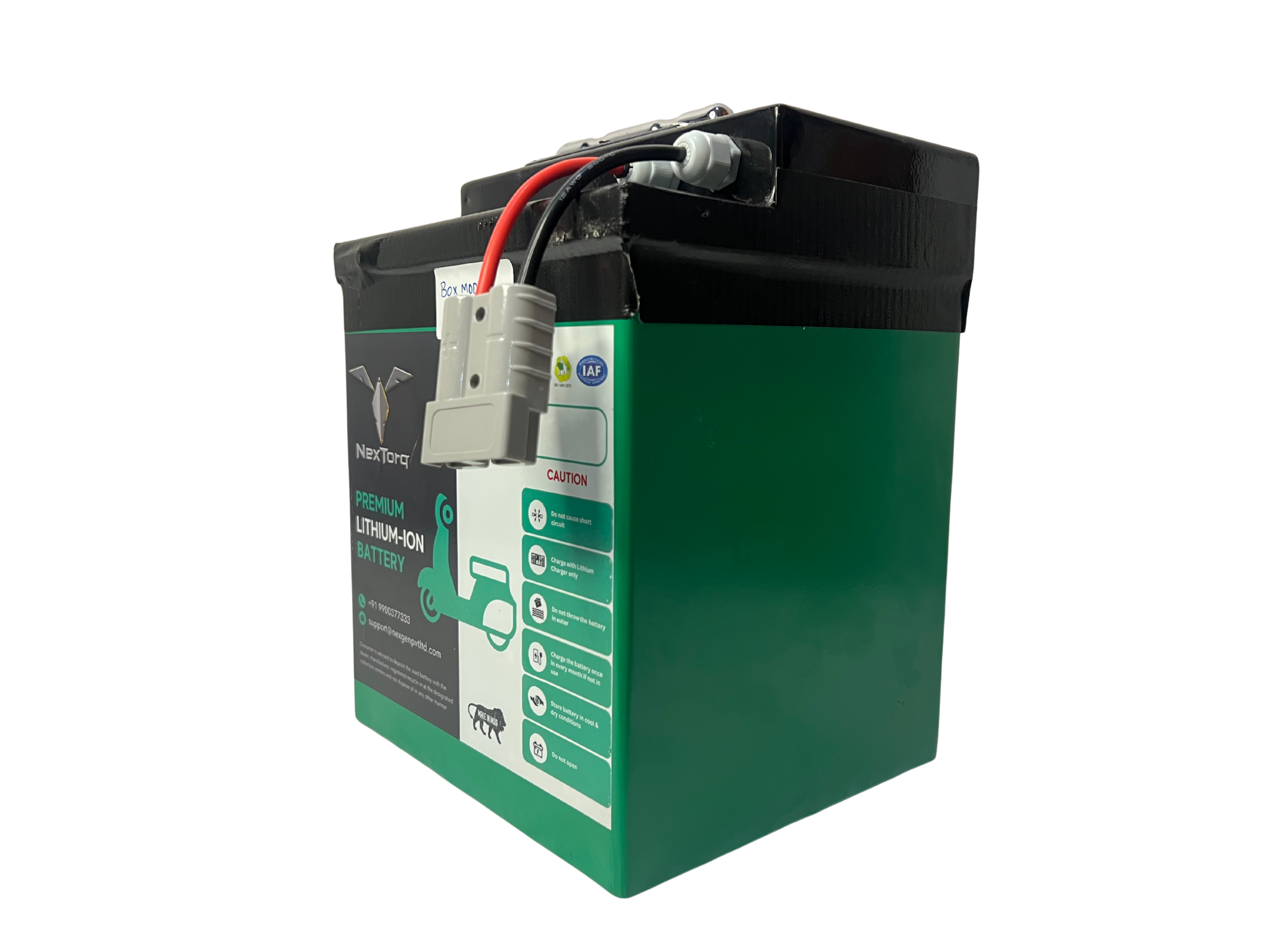 NexTorq NMC (16S) 60V 34AH EV Battery Pack (190x170x240mm)